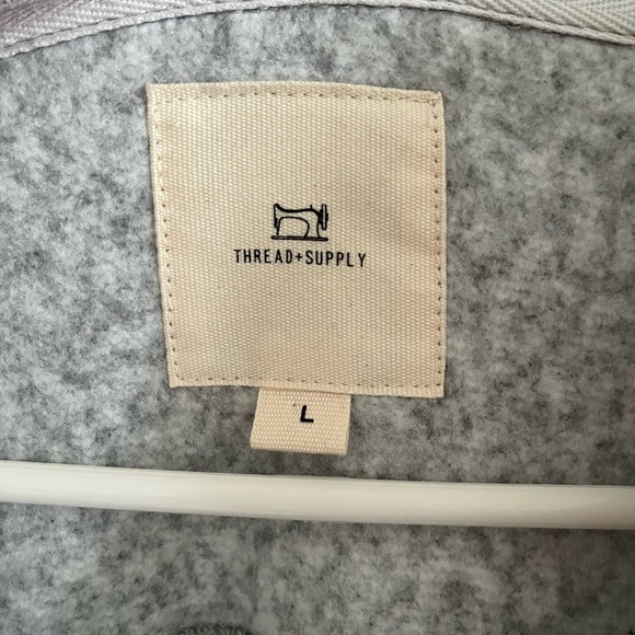 Thread & Supply Shacket, gently worn, size large - Picture 6 of 9